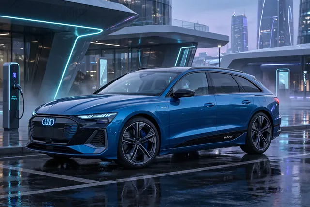 Audi A6 e-tron Avant electric vehicle (electric wagon)
