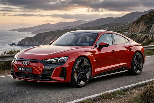 Audi e-tron GT electric vehicle (electric sports sedan)