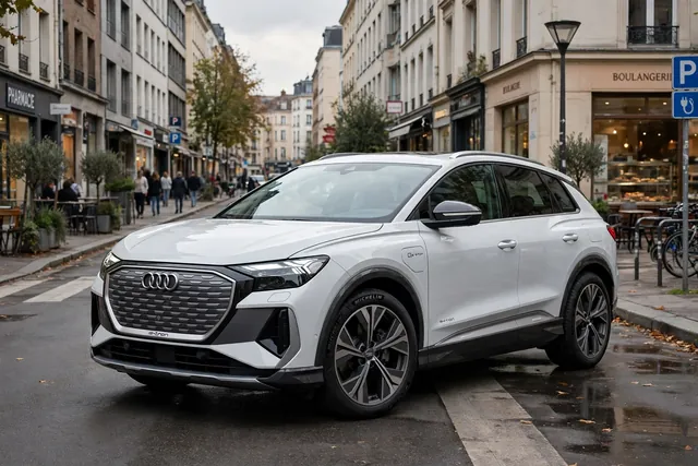 Audi Q4 e-tron electric vehicle (compact electric suv)