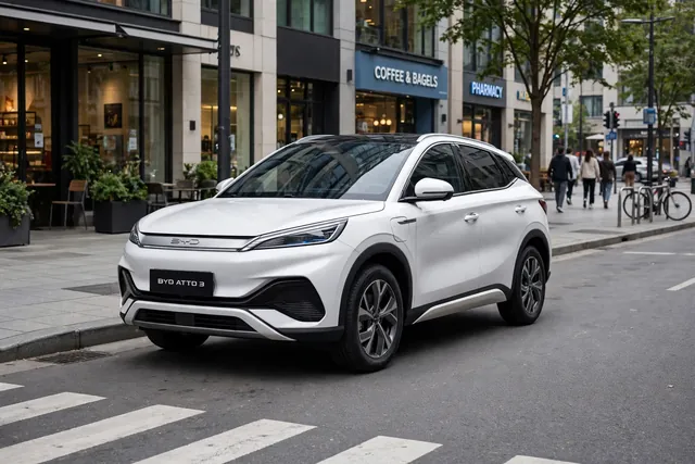 BYD Atto 3 electric vehicle (compact electric suv)