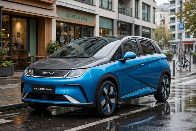 BYD Dolphin electric vehicle (small electric hatchback)
