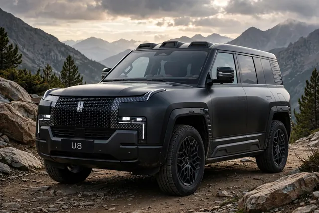 BYD Yangwang U8 electric vehicle (luxury off-road suv)