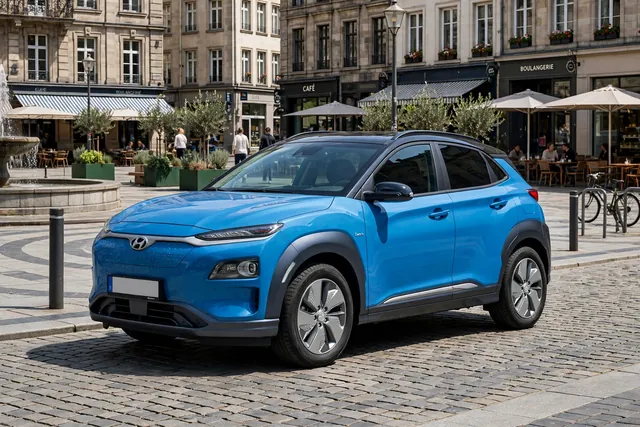 Hyundai Kona Electric electric vehicle (compact electric suv)
