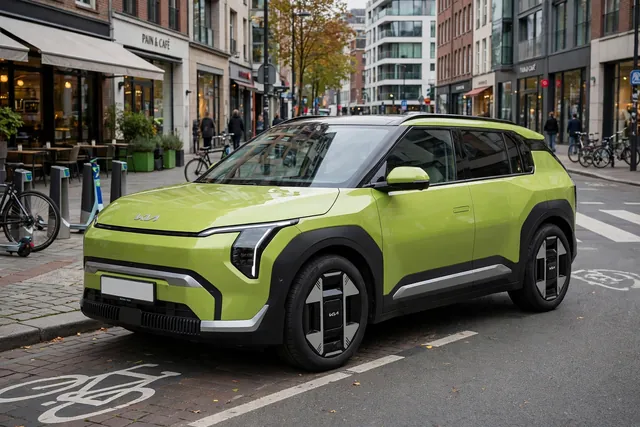 Kia EV3 electric vehicle (compact electric suv)