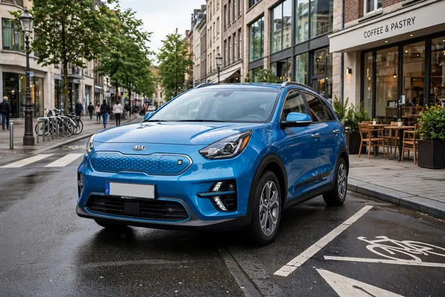 Kia Niro EV electric vehicle (electric crossover)