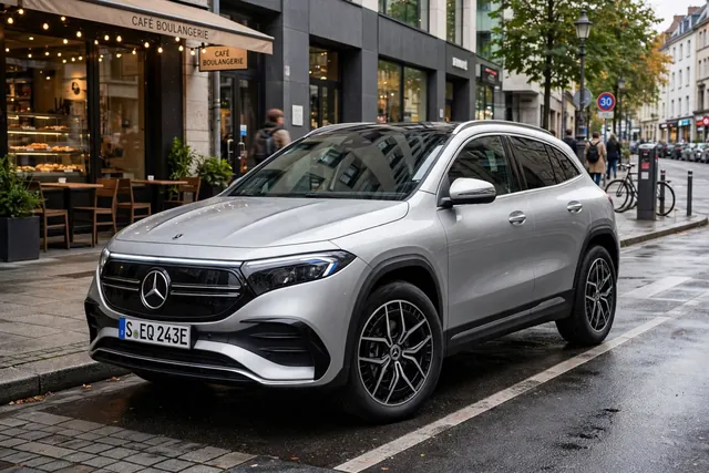 Mercedes-Benz EQA electric vehicle (compact electric suv)