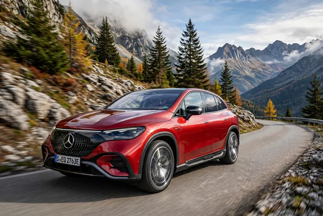 Mercedes-Benz EQE SUV electric vehicle (electric luxury suv)