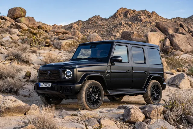 Mercedes-Benz G 580 with EQ Technology electric vehicle (electric g-class)