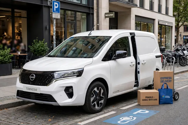 Nissan Townstar EV electric vehicle (electric van)