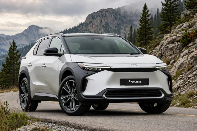 Toyota bZ4X electric vehicle (compact electric suv (now bz))