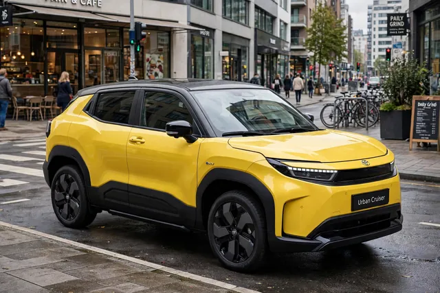 Toyota Urban Cruiser electric vehicle (small electric suv (europe))